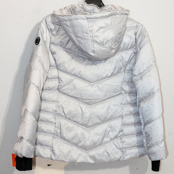 Nautica Ladies’ Puffer Jacket, Detachable Hood, Water Resistant - Picture 6 of 7